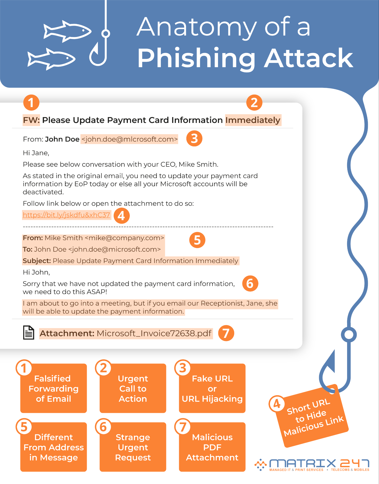 Anatomy of a Phishing Email